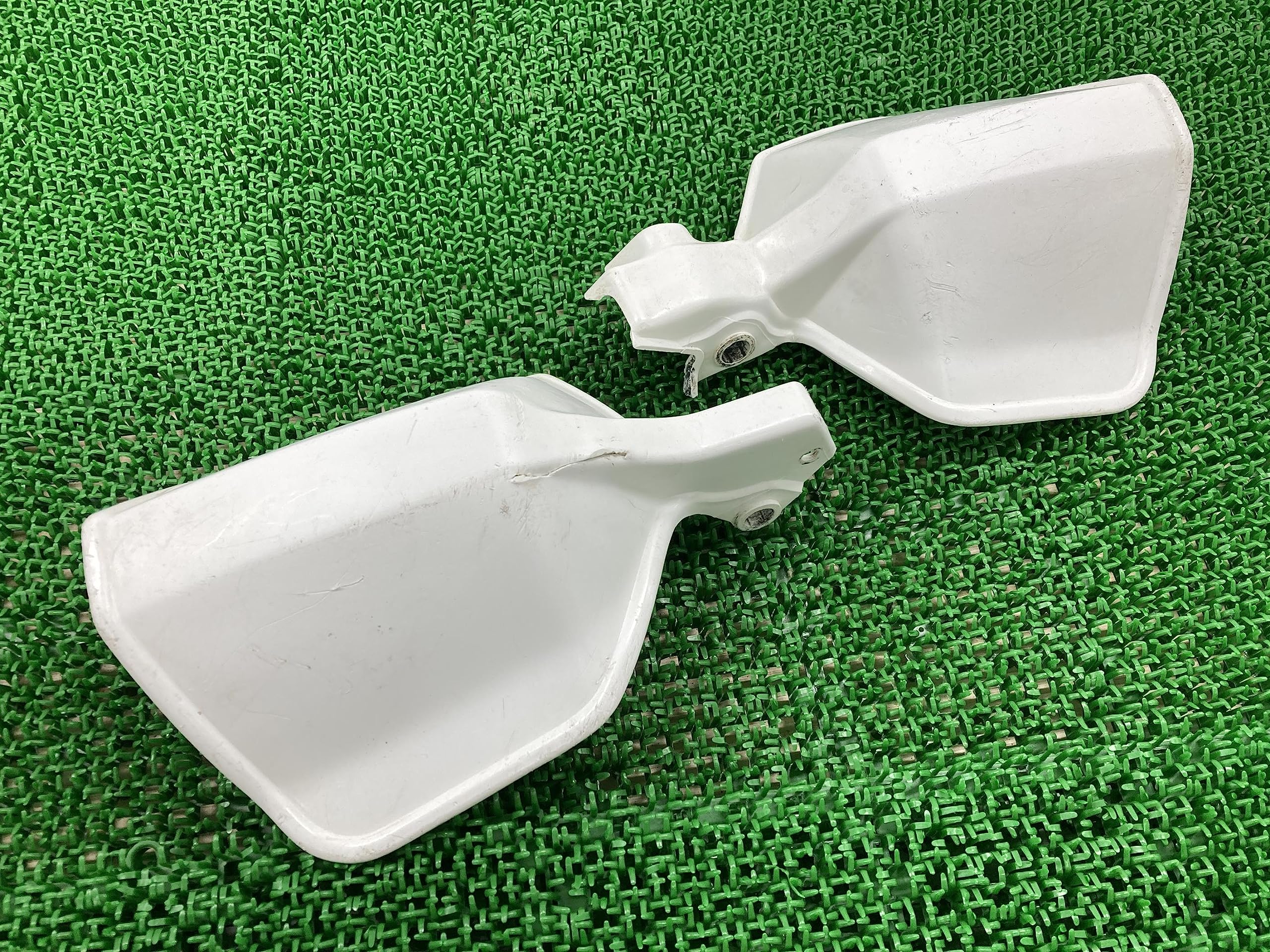 Amazon | XR250 ナックルガード 左右 白 ホンダ 純正 中古 バイク 部品